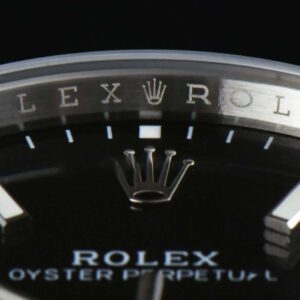 Oyster Perpetual 124300 41mm VSF 904L Black Dial SS Bracelet VS3235 - Image 3