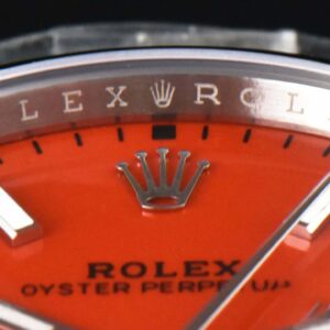 Oyster Perpetual 124300 41mm EWF Red Dial SS Bracelet A3230 - Image 3