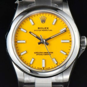 Oyster Perpetual 277200 31mm EWF Yellow Dial SS Bracelet A3230 - Image 26