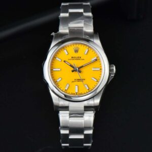 Oyster Perpetual 277200 31mm EWF Yellow Dial SS Bracelet A3230 - Image 25