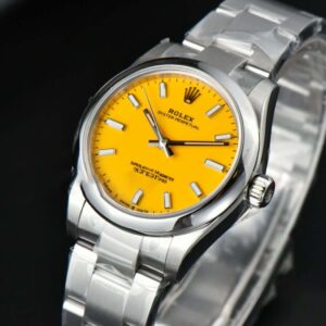 Oyster Perpetual 277200 31mm EWF Yellow Dial SS Bracelet A3230 - Image 24