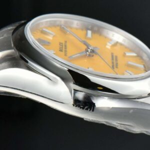Oyster Perpetual 277200 31mm EWF Yellow Dial SS Bracelet A3230 - Image 19