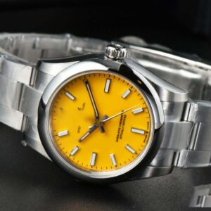 Oyster Perpetual 277200 31mm EWF Yellow Dial SS Bracelet A3230 - Image 16