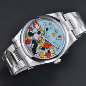 Oyster Perpetual 124300 41mm Clean CF 904L Tiffany Blue Celebration Ballon Dial SS Bracelet VR3230 - Image 50