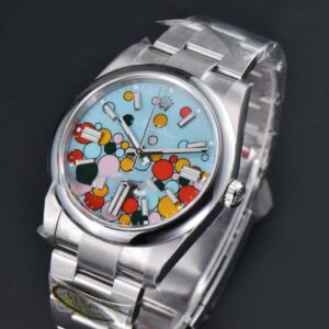 Oyster Perpetual 124300 41mm Clean CF 904L Tiffany Blue Celebration Ballon Dial SS Bracelet VR3230 - Image 49