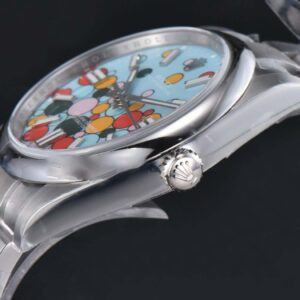 Oyster Perpetual 124300 41mm Clean CF 904L Tiffany Blue Celebration Ballon Dial SS Bracelet VR3230 - Image 43