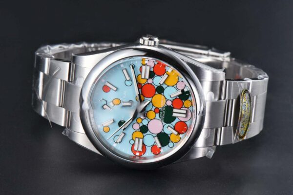 Oyster Perpetual 124300 41mm 904L Clean CF Blue Dial SS Bracelet VR3230