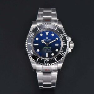DeepSea Dweller 126660 44mm GMF SS Gradient Blue Dial SS Bracelet VR3235 - Image 36