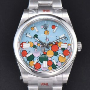 Oyster Perpetual 124300 41mm EWF Silver Dial SS Bracelet A3230 - Image 2
