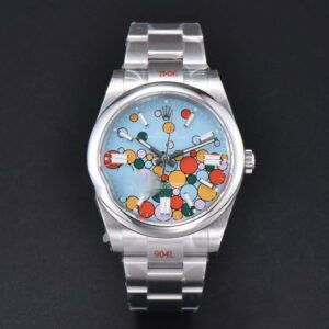 Oyster Perpetual 124300 41mm EWF Silver Dial SS Bracelet A3230 - Image 20