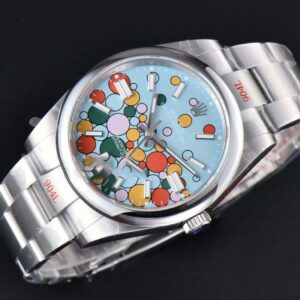 Oyster Perpetual 124300 41mm EWF Silver Dial SS Bracelet A3230 - Image 19