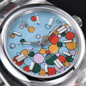 Oyster Perpetual 124300 41mm EWF Silver Dial SS Bracelet A3230 - Image 9