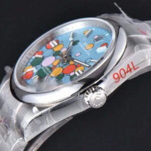 Oyster Perpetual 124300 41mm VSF 904L Tiffany Blue Celebration Ballon Dial SS Bracelet VS3235 - Image 14