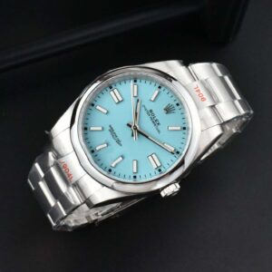 Oyster Perpetual 124300 41mm EWF Tiffany Dial SS Bracelet A3230 - Image 25