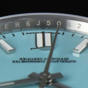 Oyster Perpetual 124300 41mm EWF Tiffany Dial SS Bracelet A3230 - Image 2