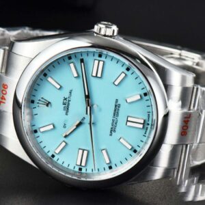 Oyster Perpetual 124300 41mm EWF Tiffany Dial SS Bracelet A3230