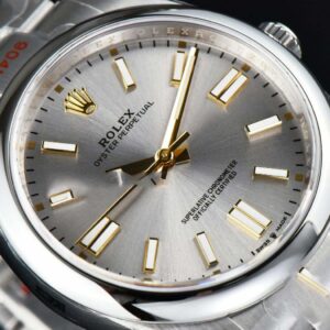 Oyster Perpetual 124300 41mm 904L Clean CF Silver Dial SS Bracelet VR3230 - Image 5