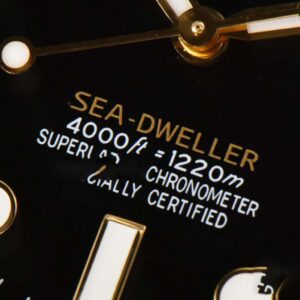 Sea-Dweller 44mm 126660 CSF Challenge Black Dial SS Bracelet VR3235 - Image 22