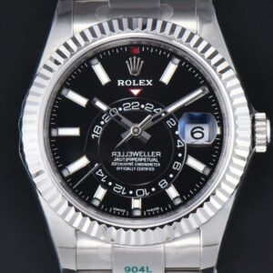 Sky-Dweller 326934 42mm ZF 904L Black Dial SS Bracelet A2824 - Image 36