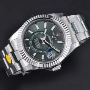 Sky-Dweller 326934 42mm ZF 904L Green Dial SS Bracelet A2824 - Image 14
