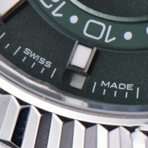 Sky-Dweller 326934 42mm ZF 904L Green Dial SS Bracelet A2824 - Image 9