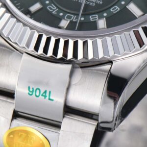 Sky-Dweller 326934 42mm ZF 904L Green Dial SS Bracelet A2824 - Image 7