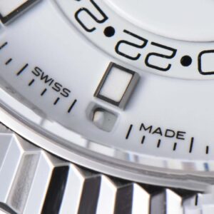 Sky-Dweller 326934 42mm ZF 904L White Dial SS Bracelet A2824 - Image 10